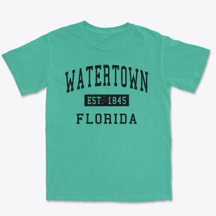 Watertown Florida Classic Established Premium Heavyweight T-shirt