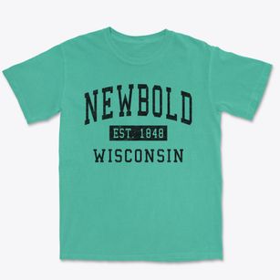 Newbold Wisconsin Classic Established Premium Heavyweight T-shirt