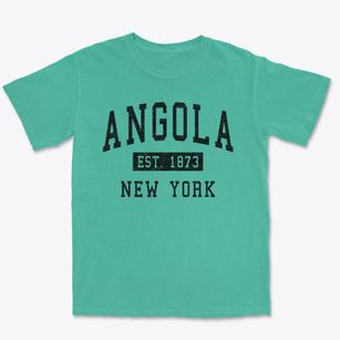 Angola New York Classic Established Premium Heavyweight T-shirt