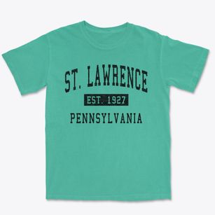 St. Lawrence Pennsylvania Classic Established Premium Heavyweight T-shirt