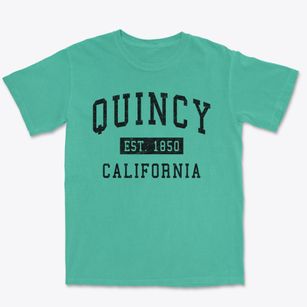 Quincy California Classic Established Premium Heavyweight T-shirt