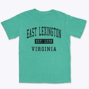 East Lexington Virginia Classic Established Premium Heavyweight T-shirt
