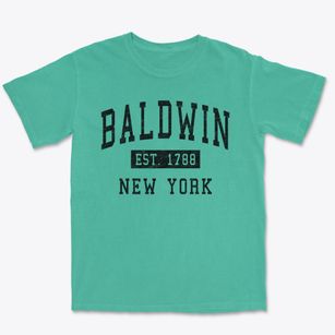 Baldwin New York Classic Established Premium Heavyweight T-shirt
