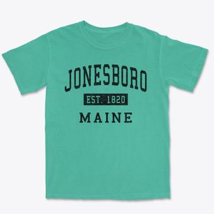 Jonesboro Maine Classic Established Premium Heavyweight T-shirt
