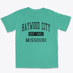 Haywood City Missouri Classic Established Premium Heavyweight T-shirt