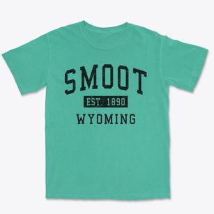 Smoot Wyoming Classic Established Premium Heavyweight T-shirt