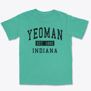 Yeoman Indiana Classic Established Premium Heavyweight T-shirt