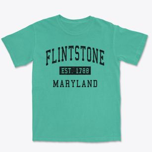 Flintstone Maryland Classic Established Premium Heavyweight T-shirt