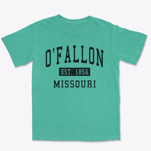 O'fallon Missouri Classic Established Premium Heavyweight T-shirt