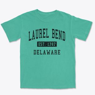 Laurel Bend Delaware Classic Established Premium Heavyweight T-shirt