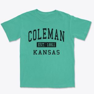 Coleman Kansas Classic Established Premium Heavyweight T-shirt
