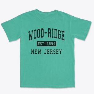 Wood-ridge New Jersey Classic Established Premium Heavyweight T-shirt