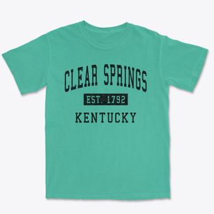 Clear Springs Kentucky Classic Established Premium Heavyweight T-shirt
