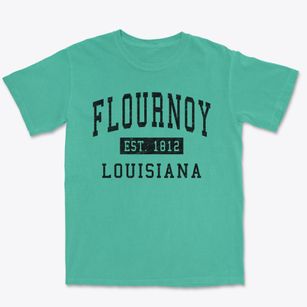 Flournoy Louisiana Classic Established Premium Heavyweight T-shirt