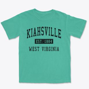 Kiahsville West Virginia Classic Established Premium Heavyweight T-shirt