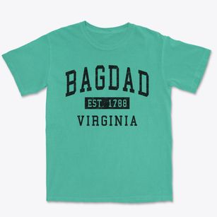 Bagdad Virginia Classic Established Premium Heavyweight T-shirt