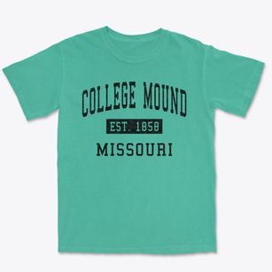 College Mound Missouri Classic Established Premium Heavyweight T-shirt