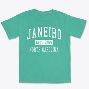 Janeiro North Carolina Classic Established Premium Heavyweight T-shirt