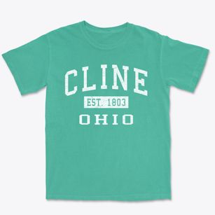 Cline Ohio Classic Established Premium Heavyweight T-shirt