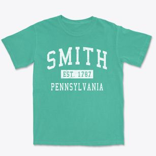 Smith Pennsylvania Classic Established Premium Heavyweight T-shirt