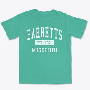 Barretts Missouri Classic Established Premium Heavyweight T-shirt