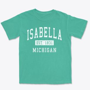 Isabella Michigan Classic Established Premium Heavyweight T-shirt