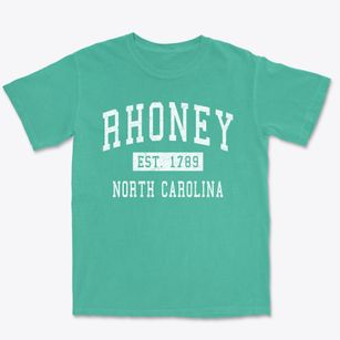 Rhoney North Carolina Classic Established Premium Heavyweight T-shirt