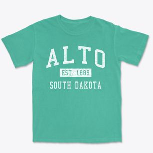 Alto South Dakota Classic Established Premium Heavyweight T-shirt