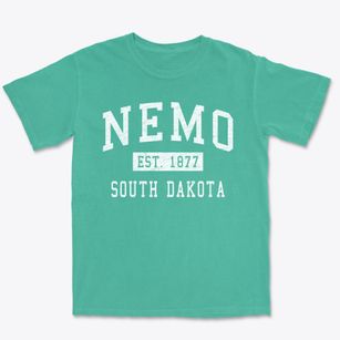 Nemo South Dakota Classic Established Premium Heavyweight T-shirt