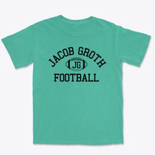 Jacob Groth High School Classic Football Premium Heavyweight T-shirt