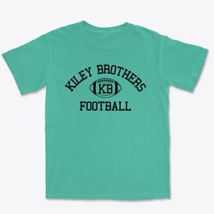 Kiley Brothers Memorial School Classic Football Premium Heavyweight T-shirt