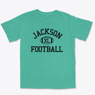 Jackson High School Classic Football Premium Heavyweight T-shirt