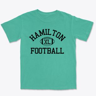 Hamilton High School Classic Football Premium Heavyweight T-shirt