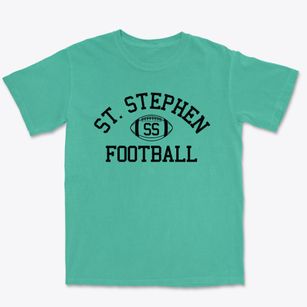 Saint Stephen School Classic Football Premium Heavyweight T-shirt