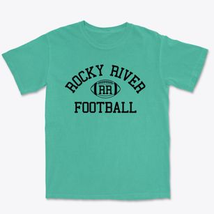Rocky River High School Classic Football Premium Heavyweight T-shirt