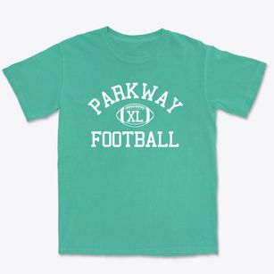 Parkway High School Classic Football Premium Heavyweight T-shirt