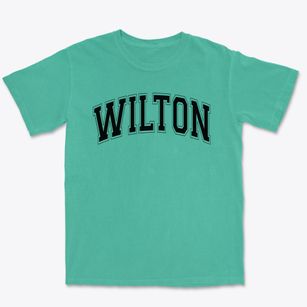 Wilton Christian School Varsity Arch Premium Heavyweight T-shirt