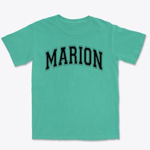 Marion Academy Varsity Arch Premium Heavyweight T-shirt