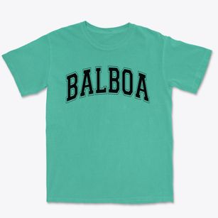 Balboa High School Varsity Arch Premium Heavyweight T-shirt