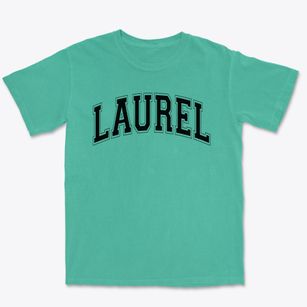 Laurel School Varsity Arch Premium Heavyweight T-shirt