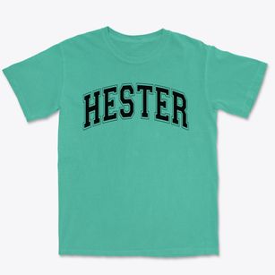 Hester Junior High School Varsity Arch Premium Heavyweight T-shirt