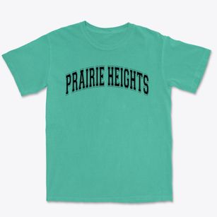 Prairie Heights High School Varsity Arch Premium Heavyweight T-shirt