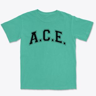 A.c.e. High School Varsity Arch Premium Heavyweight T-shirt