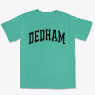 Dedham Middle School Varsity Arch Premium Heavyweight T-shirt