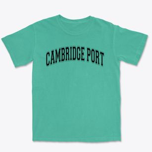 Cambridge Port School Varsity Arch Premium Heavyweight T-shirt
