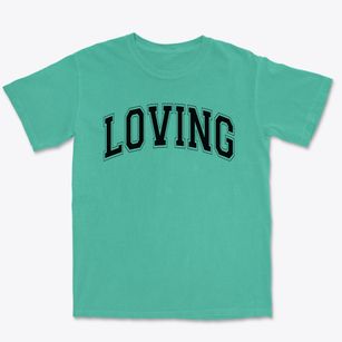 Loving Elementary School Varsity Arch Premium Heavyweight T-shirt