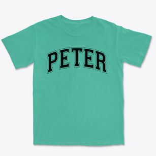 Peter Rouget Middle School 88 Varsity Arch Premium Heavyweight T-shirt