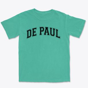 De Paul Catholic High School Varsity Arch Premium Heavyweight T-shirt