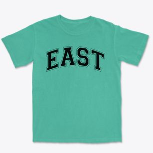 East Junior High School Varsity Arch Premium Heavyweight T-shirt