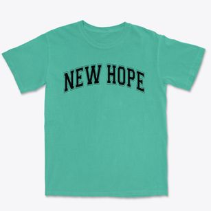 New Hope Elementary School Varsity Arch Premium Heavyweight T-shirt